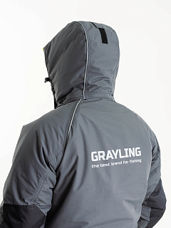 Камчатка МАГМА костюм для рыбалки GRAYLING, зимний серо-жёлтый